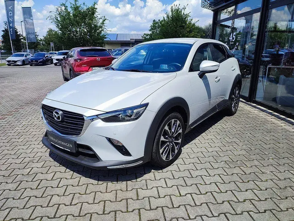 Gebraucht Mazda CX-3 Comfort 121 PS (88 kW) 2021 Weiß SUV