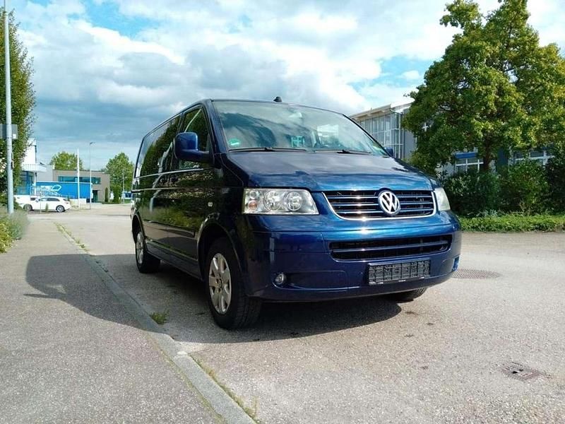 Shadowblue metallic Gebraucht 2005 VW T5 Comfortline Van | 10.900 € (Fairer Preis) - Bild 1/4