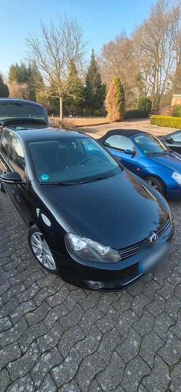 Gebraucht VW Golf VI Highline 122 PS (89 kW) 2008 Schwarz Kleinwagen