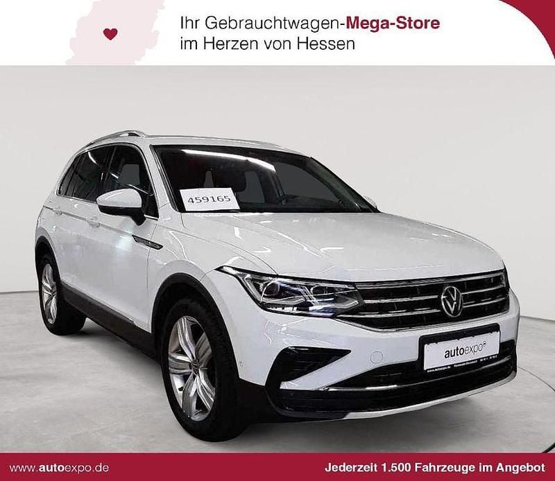 Weiß Gebraucht 2021 VW Tiguan Elegance SUV | 29.989 € (Fairer Preis) - Bild 1/4