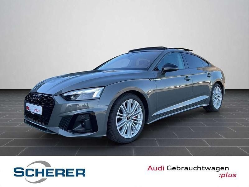 Chronosgrau metallic Gebraucht 2024 Audi A5 S-Line Coupé | 47.690 € (Guter Preis) - Bild 1/4