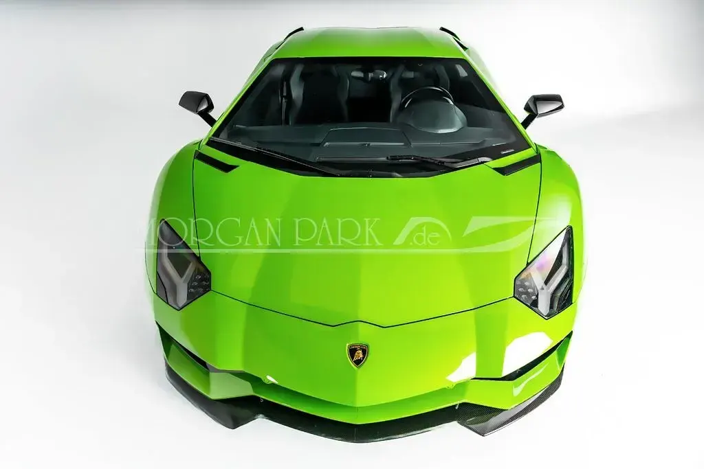 Usata Lamborghini Aventador 740 CV (544 kW) 2017 Verde Coupé