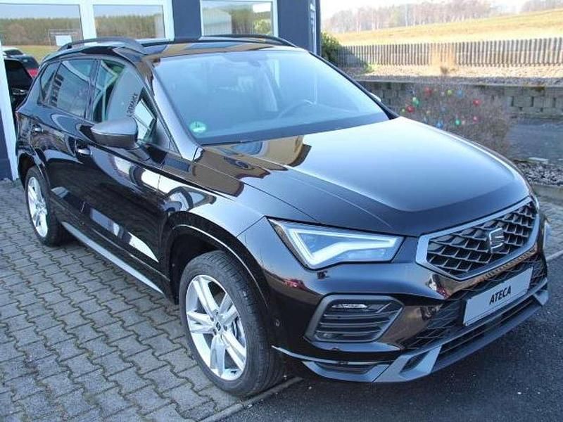Gebraucht Seat Ateca FR 150 PS (110 kW) 2023 Magic schwarz metallic SUV