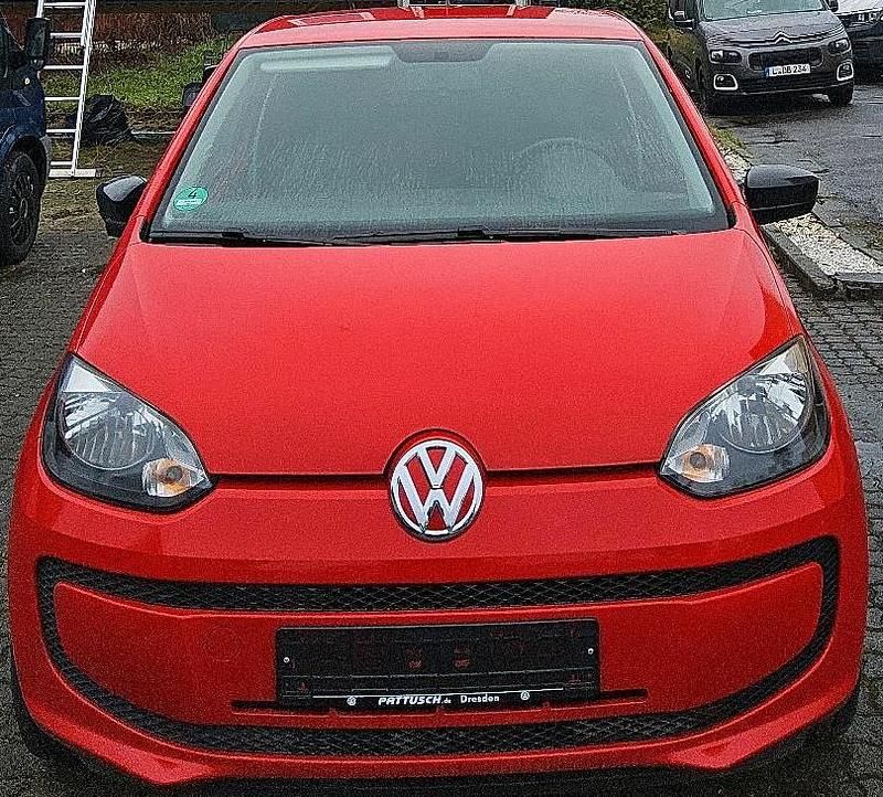 Rot Gebraucht 2011 VW up! Kleinwagen | 3.900 € (Fairer Preis) - Bild 1/4