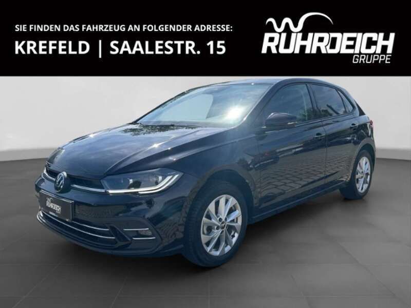 Schwarz Gebraucht 2023 VW Polo Style Kleinwagen | 20.990 € (Guter Preis) - Bild 1/4
