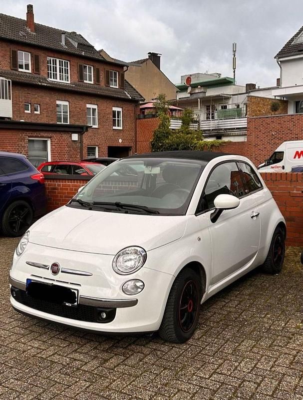 Weiß Gebraucht 2015 Fiat 500C Cabrio | 7.200 € (Guter Preis) - Bild 1/4