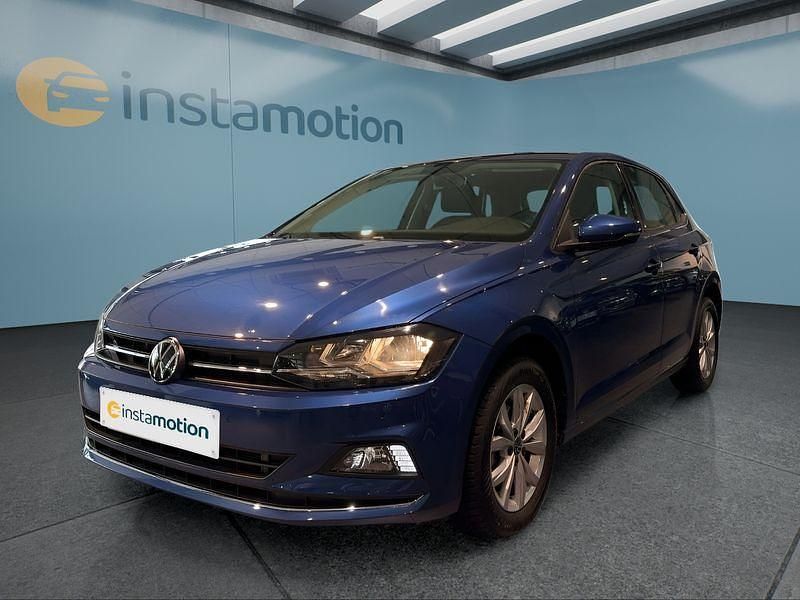 Blau Gebraucht 2021 VW Polo Kleinwagen | 18.349 € (Guter Preis) - Bild 1/4