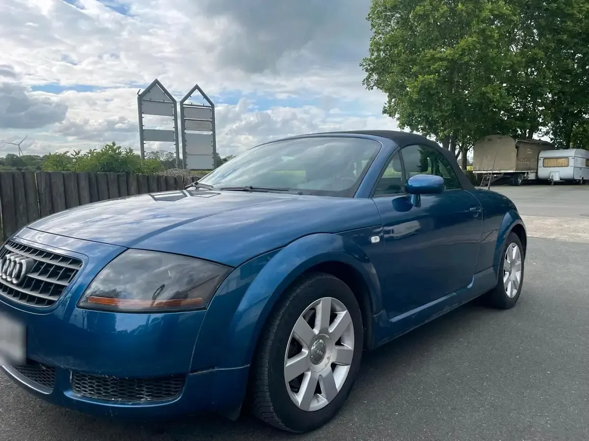 Gebraucht Audi TT Roadster 150 PS (110 kW) 2004 Blau Cabrio