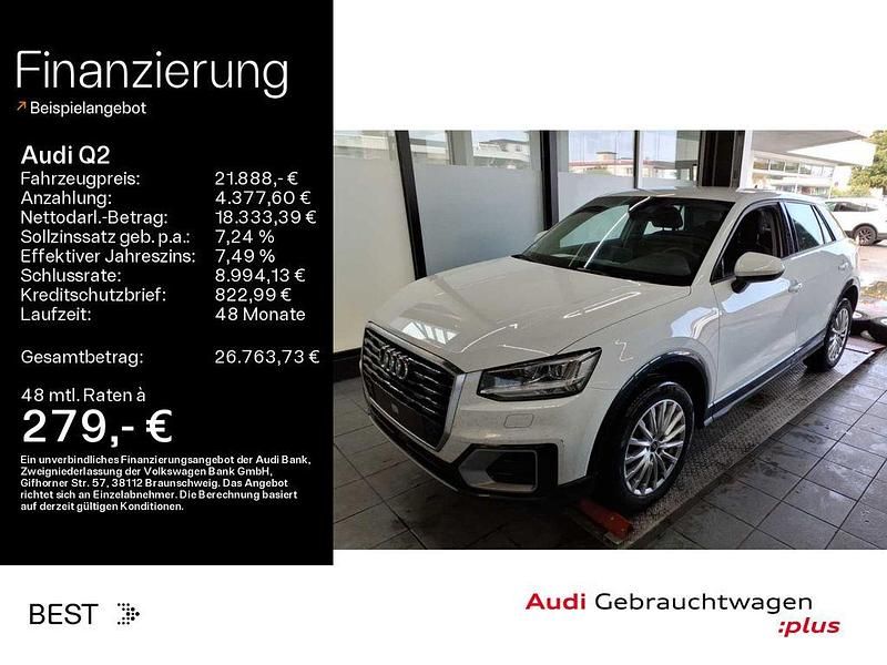 Weiß Gebraucht 2020 Audi Q2 Design SUV | 21.888 € (Fairer Preis) - Bild 1/4