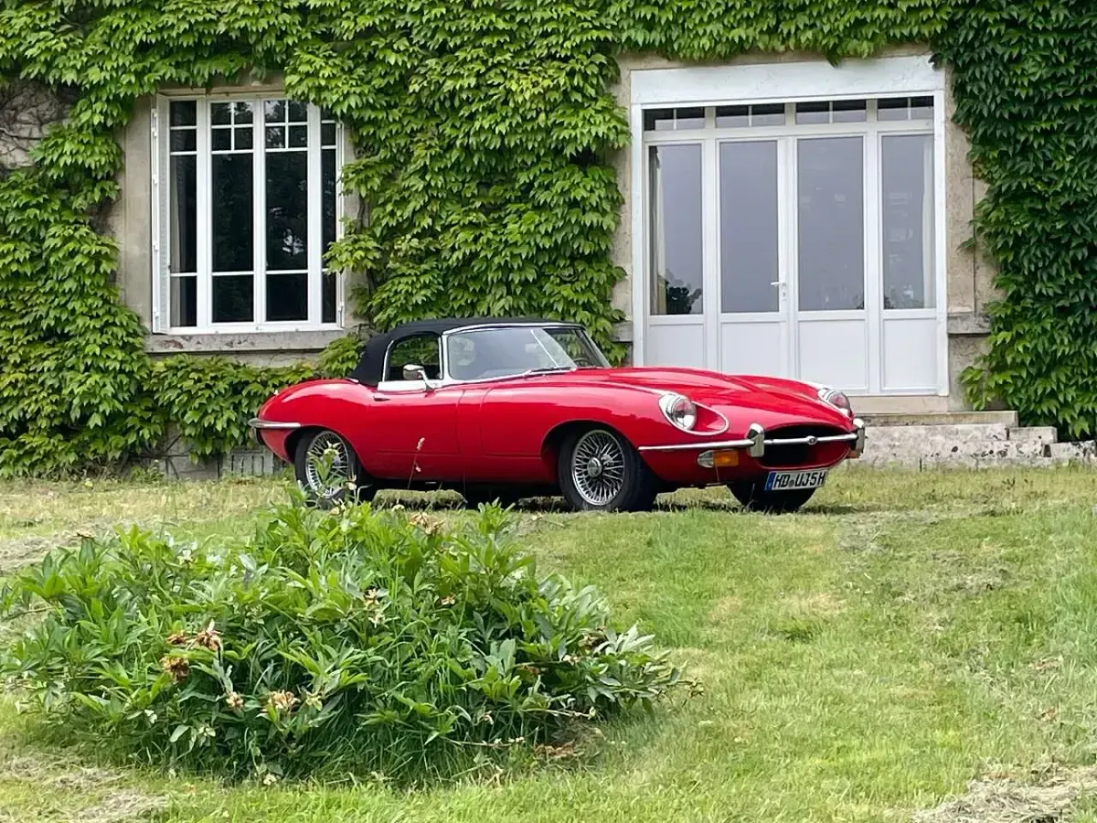 Gebraucht Jaguar E-Type 268 PS (197 kW) 1970 Rot Cabrio
