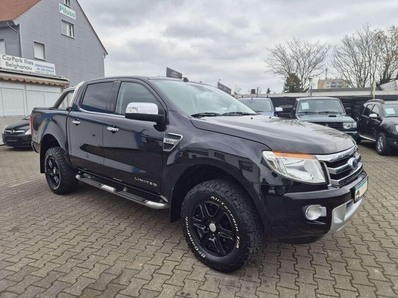 Pantherschwarz metallic Gebraucht 2015 Ford Ranger Limited Abholung | 24.900 € (Etwas zu teuer) - Bild 1/4