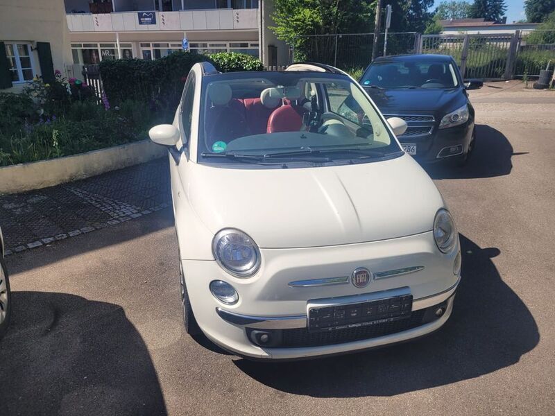 Weiß Gebraucht 2012 Fiat 500C Lounge Cabrio | 5.990 € (Fairer Preis) - Bild 1/4