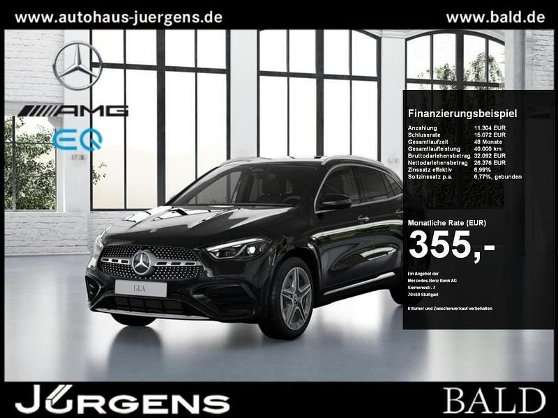 Unilack nachtschwarz Gebraucht 2024 Mercedes GLA200 AMG SUV | 37.680 € (Guter Preis) - Bild 1/3