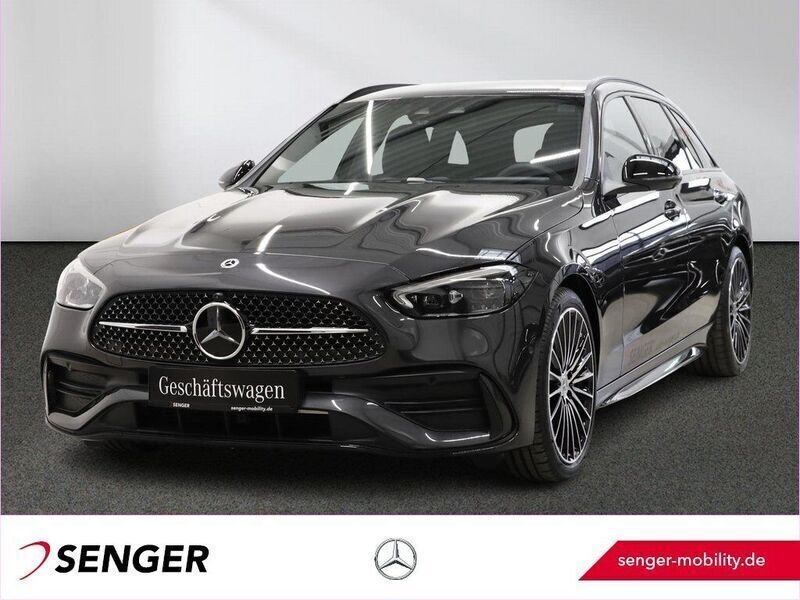 Grau Gebraucht 2025 Mercedes C220 AMG Limousine | 50.585 € (Teuer) - Bild 1/4
