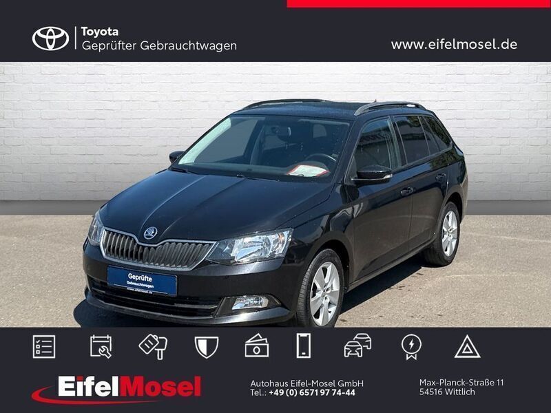 Schwarz Gebraucht 2018 Skoda Fabia Ambition Limousine | 9.960 € (Fairer Preis) - Bild 1/4