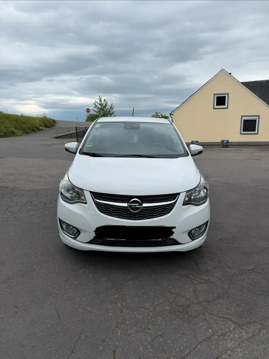 Gebraucht Opel Karl 75 PS (55 kW) 2016 Weiß Kleinwagen