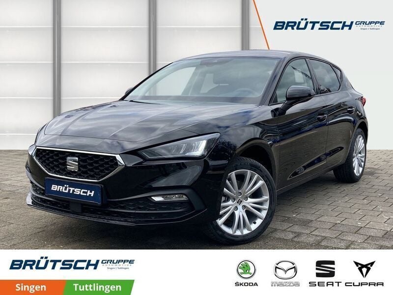 Mitternachtsschwarz metallic Gebraucht 2024 Seat Leon Style Limousine | 23.990 € (Fairer Preis) - Bild 1/4