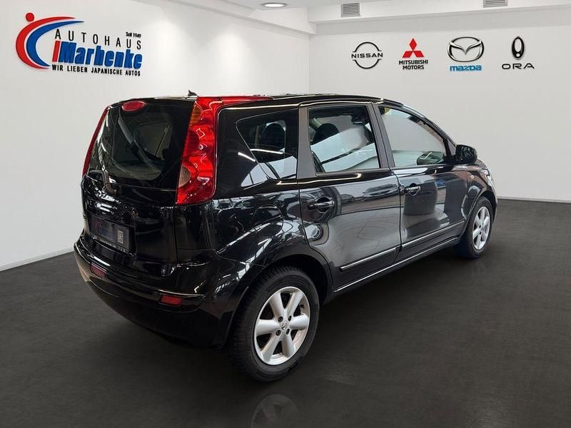 Second-hand Nissan Note Acenta 88 CP (64 kW) 2008 Negru Hatchback
