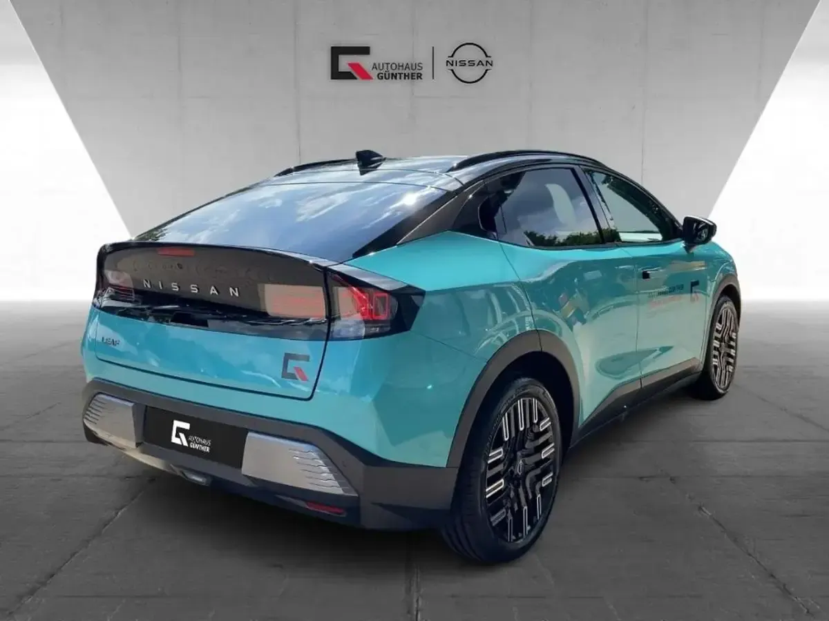Neu Nissan Leaf Evolve 160 kW (218 PS) 2026 Luminous teal.black SUV