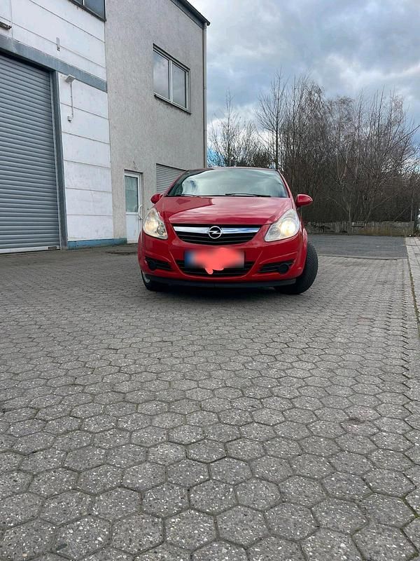 Gebraucht Opel Corsa 80 PS (58 kW) 2007 Rot Kleinwagen