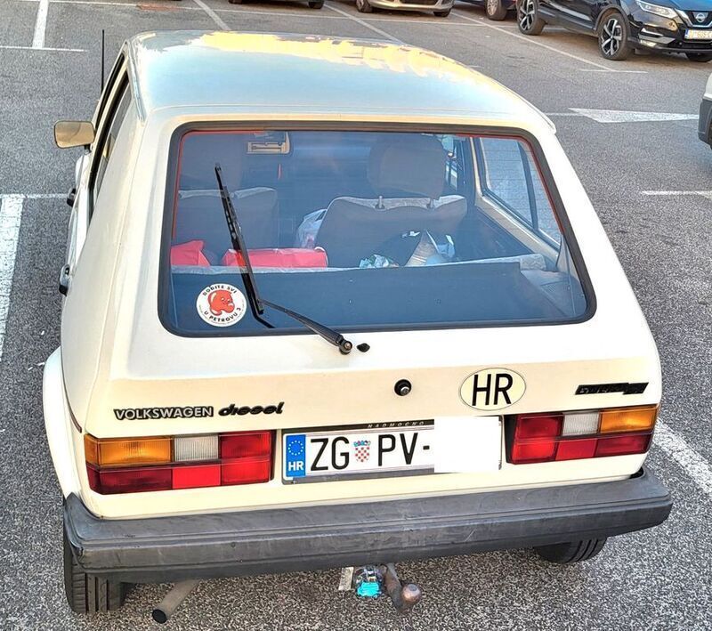 Gebraucht VW Golf II 54 PS (39 kW) 1984 Weiß Kleinwagen