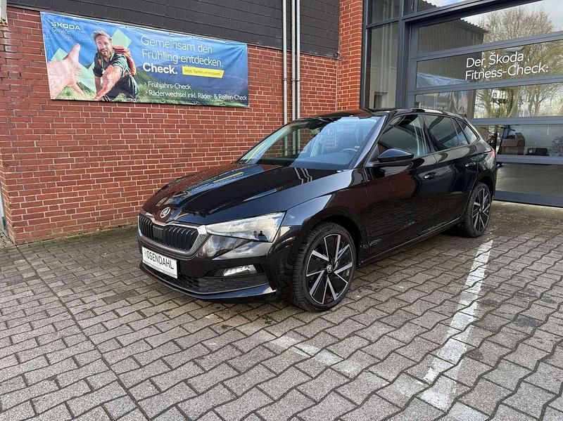 Gebraucht Skoda Scala Style 150 PS (110 kW) 2019 Schwarzmagic perleffekt Kleinwagen