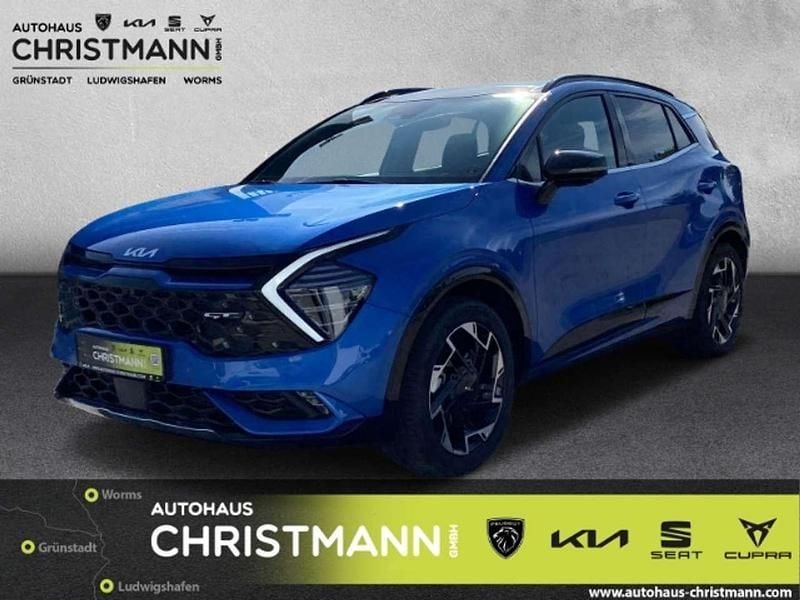 Blue flame m/schwarz Gebraucht 2025 Kia Sportage GT-Line SUV | 38.990 € (Fairer Preis) - Bild 1/4