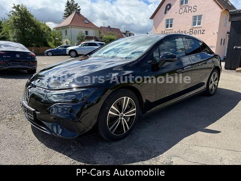 Schwarz Gebraucht 2023 Mercedes EQE350 AMG Line Premium Plus Limousine | 49.350 € (Superpreis) - Bild 1/4