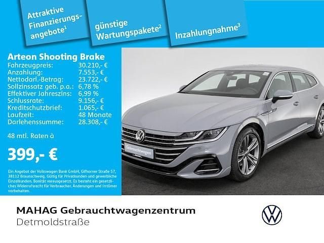 Grau Gebraucht 2023 VW Arteon R-line Kombi | 33.980 € (Fairer Preis) - Bild 1/2
