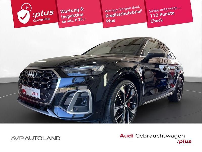 Schwarz Gebraucht 2022 Audi SQ5 Sportback Business SUV | 47.428 € (Fairer Preis) - Bild 1/4