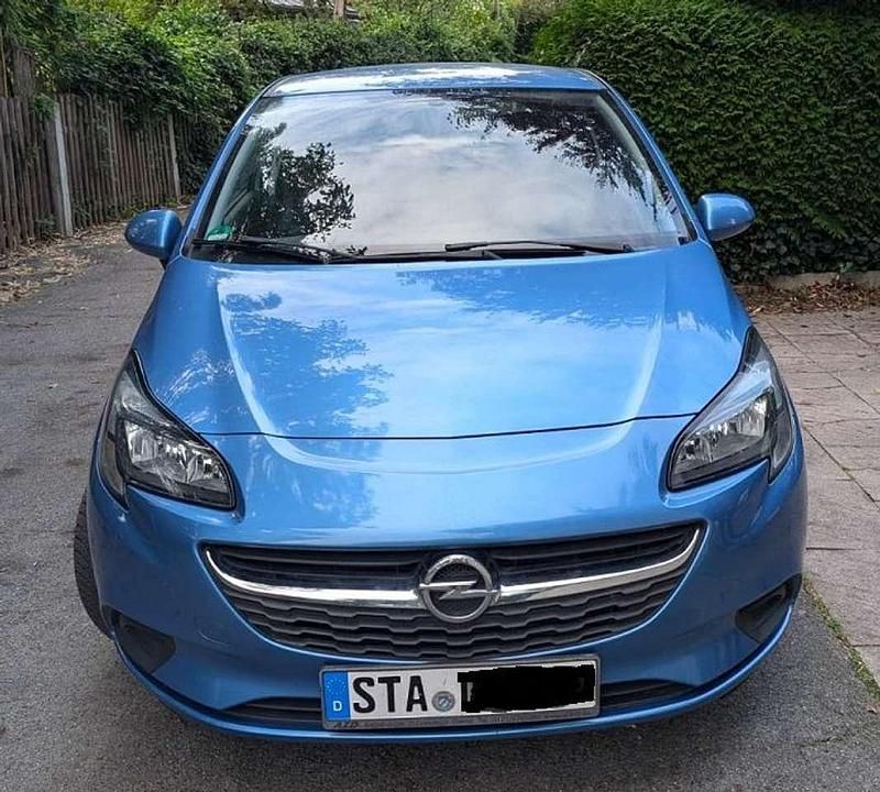Blau Gebraucht 2017 Opel Corsa Active Limousine | 7.490 € (Guter Preis) - Bild 1/4
