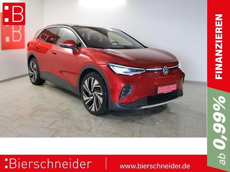 Rot Gebraucht 2024 VW ID.4 Pro SUV | 39.980 € (Fairer Preis) - Bild 1/3