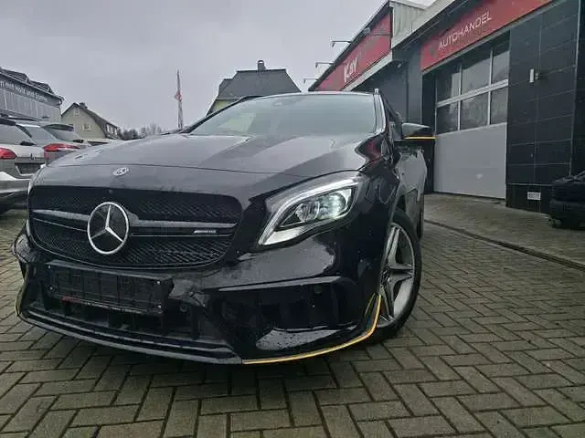 Gebraucht Mercedes GLA45 AMG AMG 381 PS (280 kW) 2017 Nachtschwarz unilack SUV