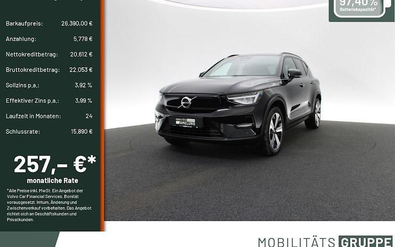 Gebraucht Volvo EX40 Core 175 kW (238 PS) 2022 Schwarz SUV