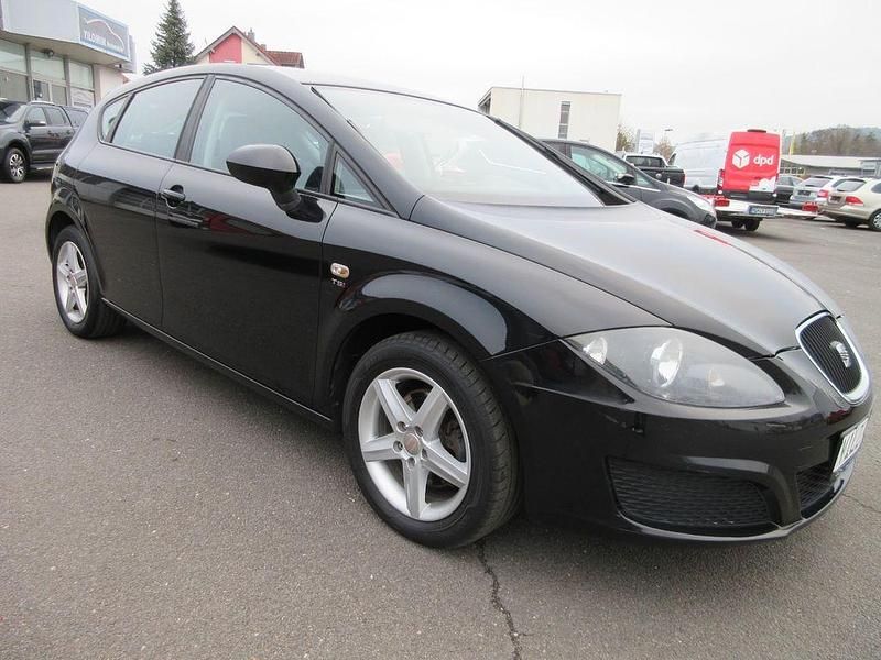 Gebraucht Seat Leon Reference 125 PS (91 kW) 2011 Schwarz Kleinwagen