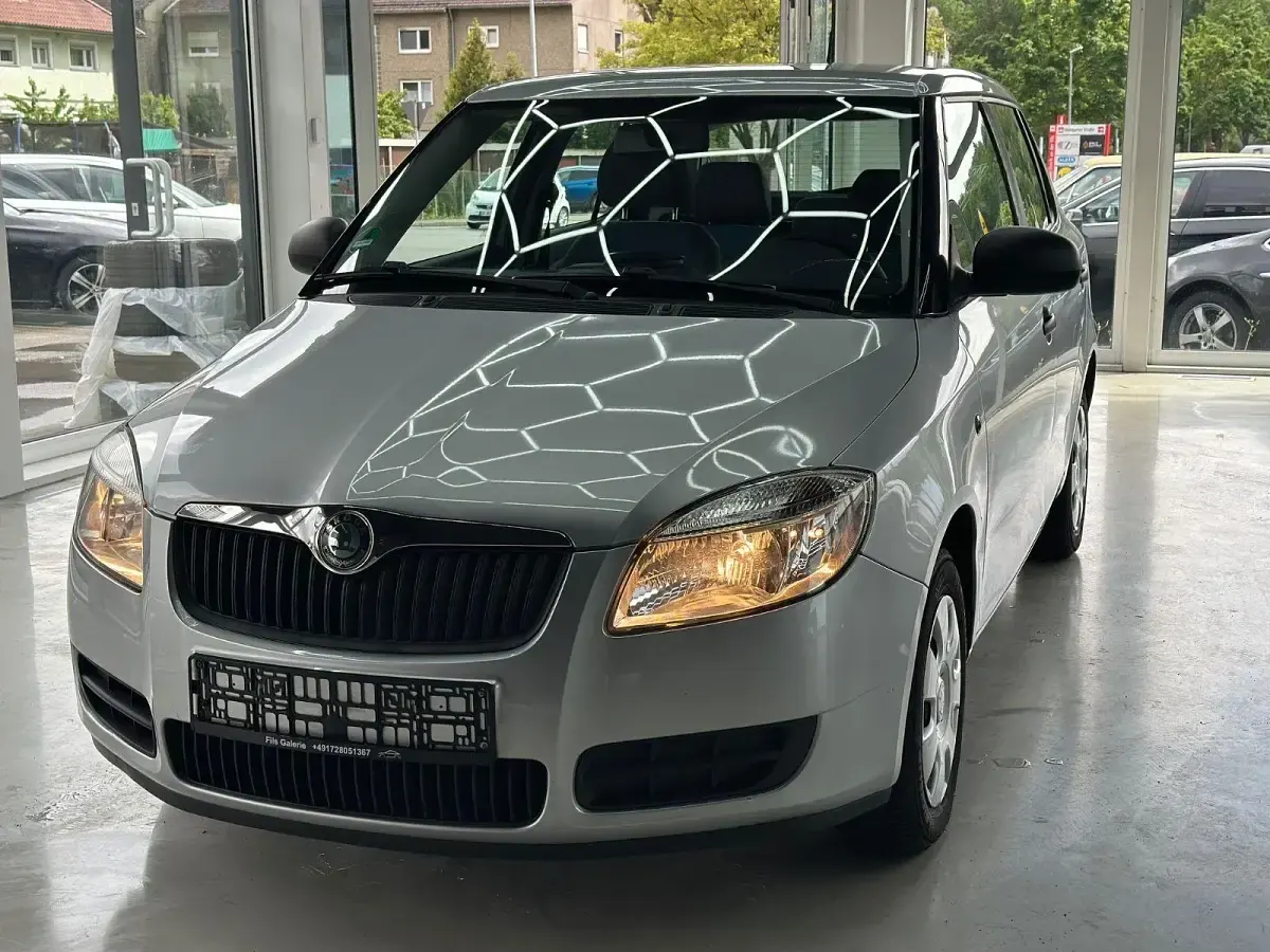 Gebraucht Skoda Fabia Classic 69 PS (50 kW) 2008 Silber Kleinwagen