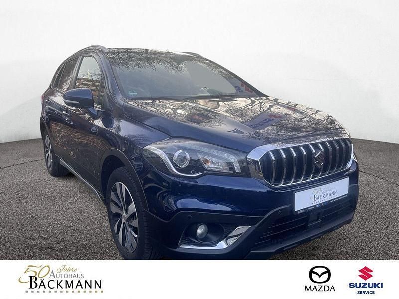 Blau Gebraucht 2021 Suzuki SX4 S-Cross Limousine | 22.450 € (Fairer Preis) - Bild 1/3