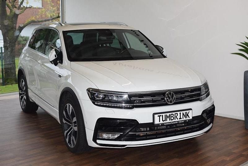 Gebraucht VW Tiguan R-line 239 PS (175 kW) 2017 Pure white SUV