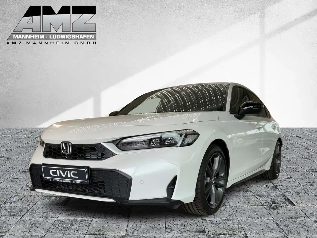 Neu Honda Civic Sport 143 PS (105 kW) 2026 Weiß Limousine