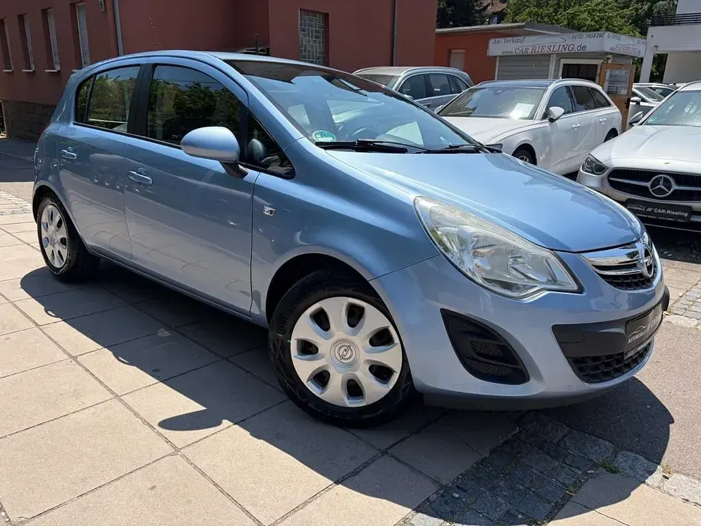 Gebraucht Opel Corsa Edition 87 PS (63 kW) 2013 Blau Kleinwagen