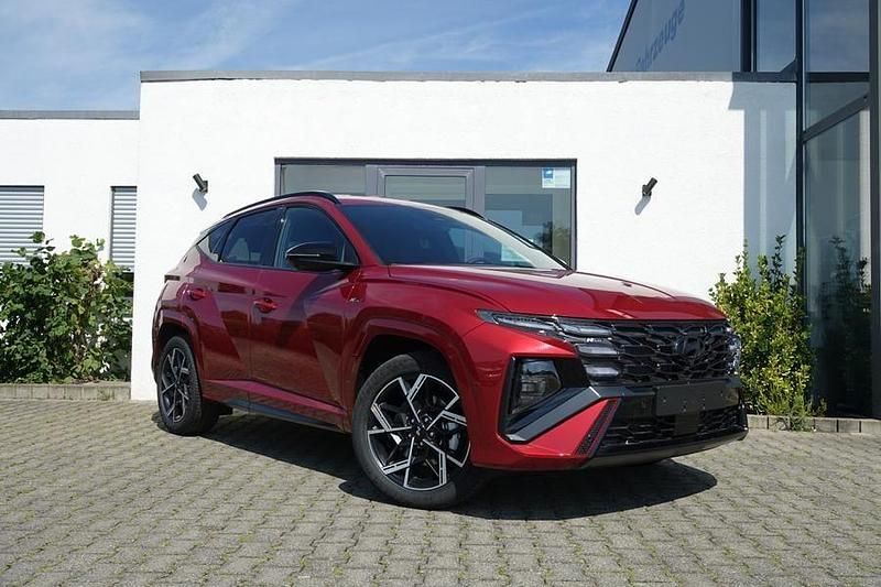 Rot Neu 2025 Hyundai Tucson N Line SUV | 37.470 € (Fairer Preis) - Bild 1/4