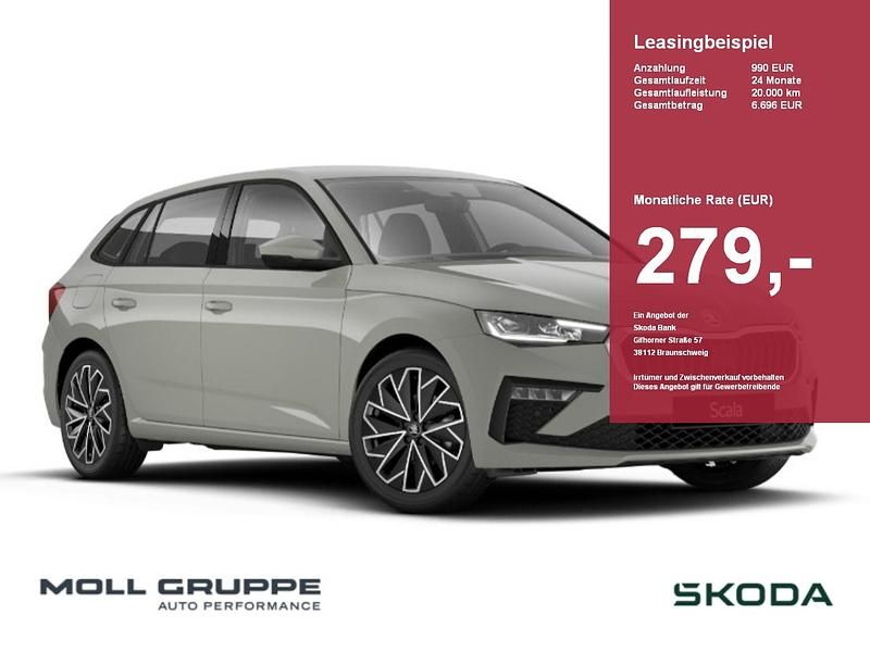 Neu Skoda Scala 150 PS (110 kW) 2026 Stahlgrau Kleinwagen
