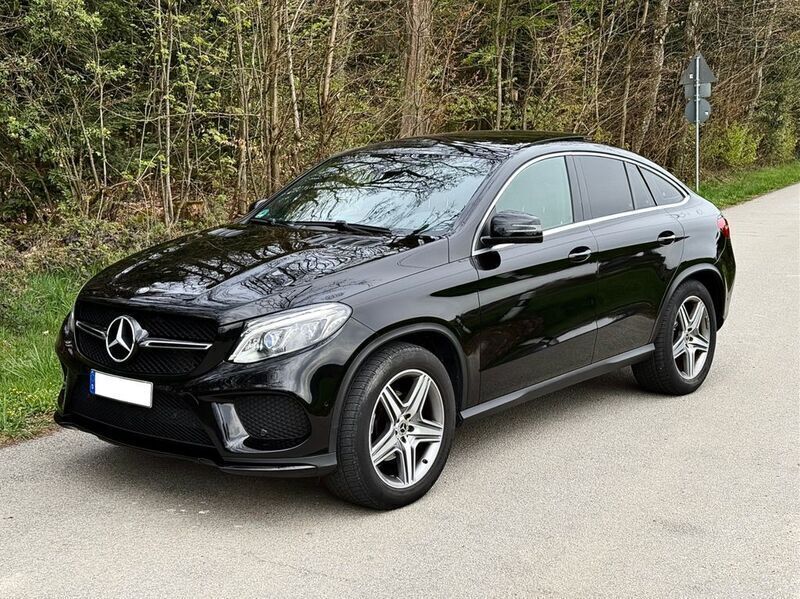Schwarz Gebraucht 2017 Mercedes GLE350 AMG Coupé | 34.800 € (Guter Preis) - Bild 1/4