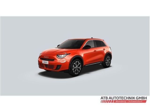 Neu Fiat 600E La Prima 114 kW (156 PS) 2025 Orange Limousine