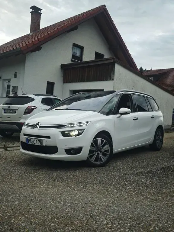 Gebraucht Citroën C4 Picasso Exclusive 150 PS (110 kW) 2015 Weiß Van / Kleinbus