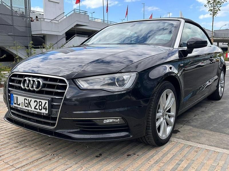 Schwarz Gebraucht 2014 Audi A3 Cabriolet S-Line Cabrio | 9.250 € (Fairer Preis) - Bild 1/4