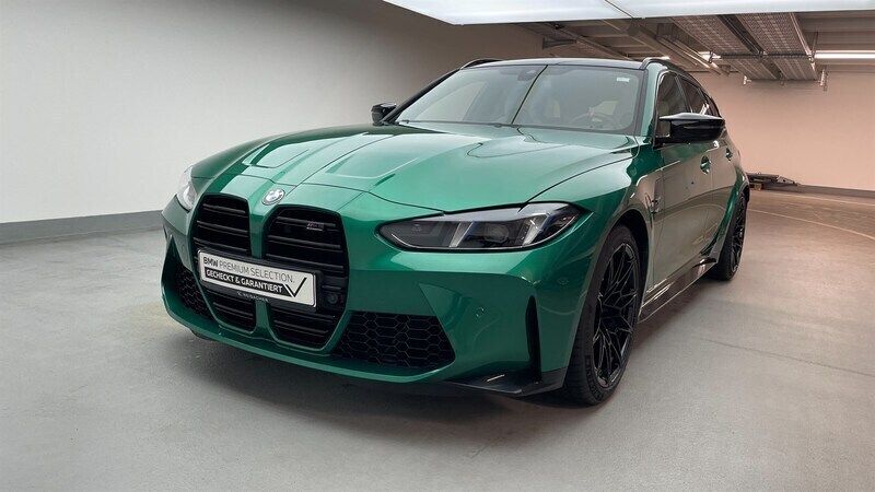 Isle of man grün metallic Gebraucht 2024 BMW M3 Competition Edition Kombi | 88.749 € - Bild 1/4