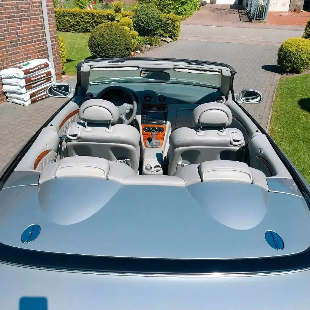 Gebraucht Mercedes CLK200 163 PS (119 kW) 2004 Silber Cabrio