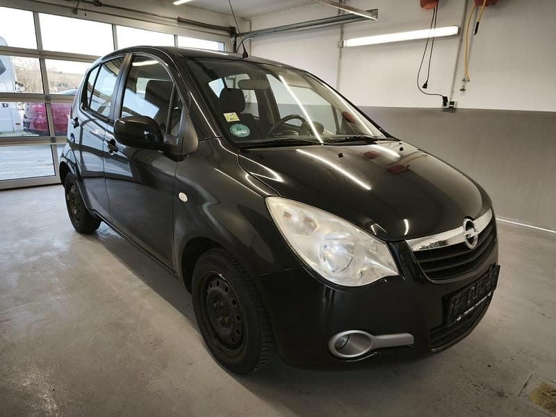 Gebraucht Opel Agila 86 PS (63 kW) 2009 Schwarz Kleinwagen
