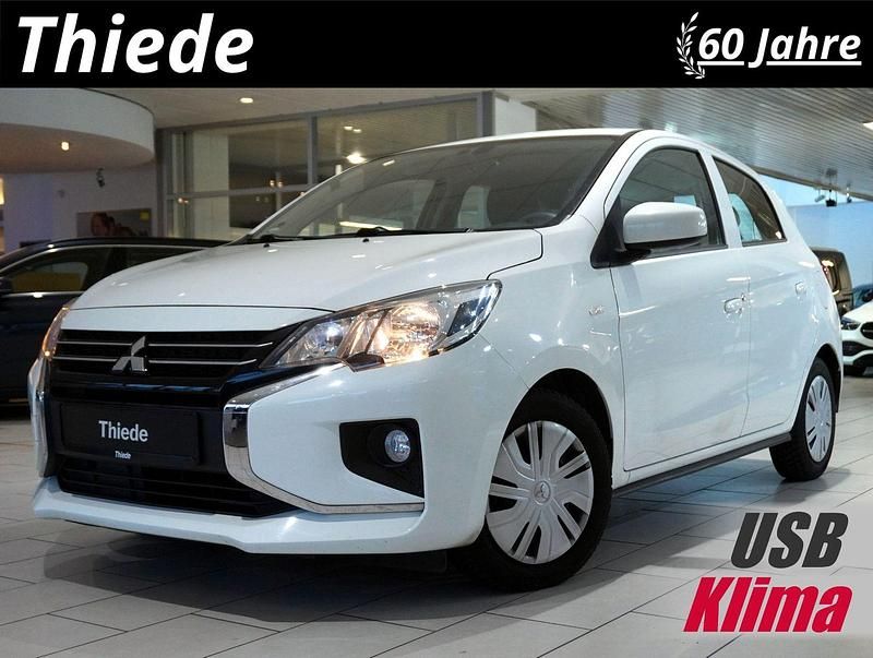 Gebraucht Mitsubishi Space Star Spirit 71 PS (52 kW) 2021 Islandweiss Limousine